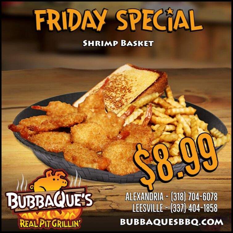 Bubbaques - Leesville, LA menu_pic