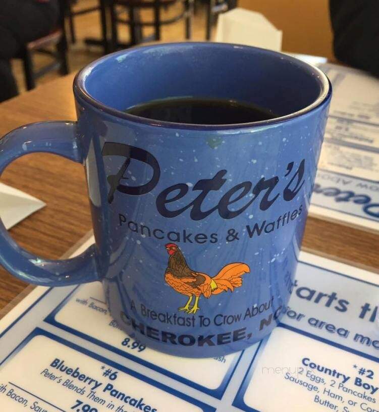 Peter's Pancakes & Waffles - Cherokee, NC menu_pic