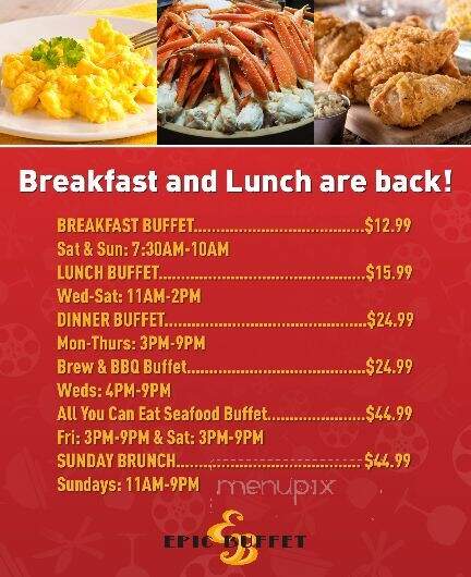 Bogart's Steakhouse at Hollywood Casino - Bay St. Louis, MS menu_pic