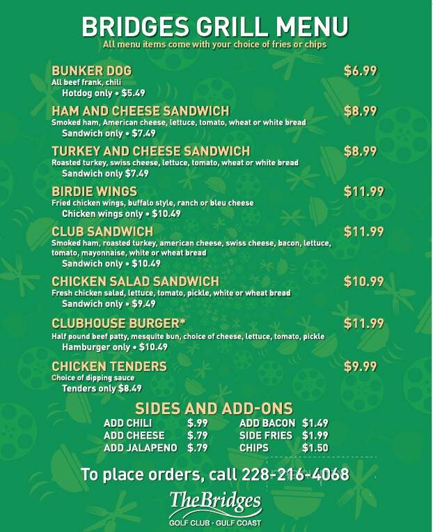Bogart's Steakhouse at Hollywood Casino - Bay St. Louis, MS menu_pic