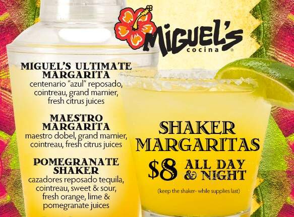 Miguel's Cocina - Carlsbad, CA menu_pic