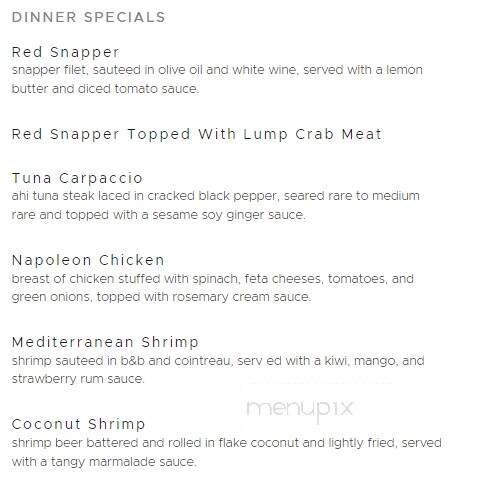 Phoenicia Gourmet Cuisine - Ocean Springs, MS menu_pic