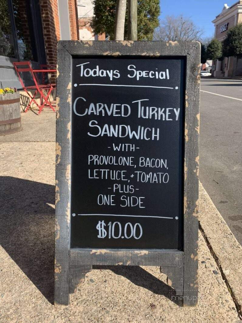 The Hen and the Hog - Halifax, NC menu_pic