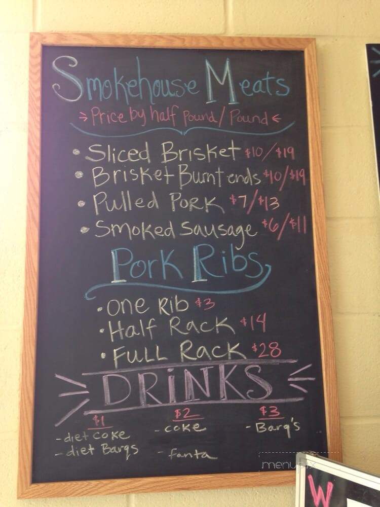 NOLA Smokehouse - New Orleans, LA menu_pic