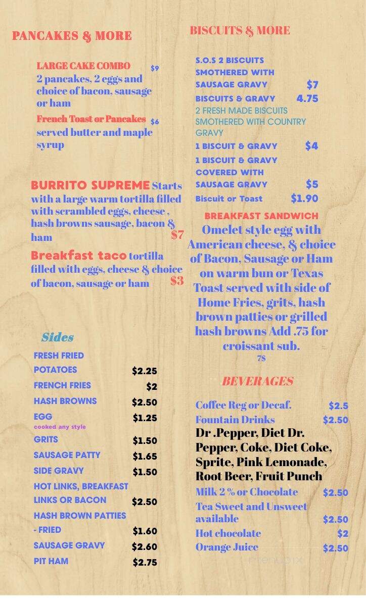 Mom's Kountry Cafe - Channelview, TX