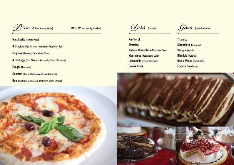 Osteria Alfredo - Easton, MD menu_pic