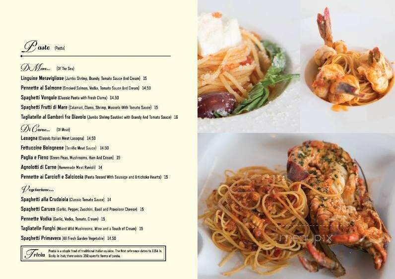 Osteria Alfredo - Easton, MD menu_pic