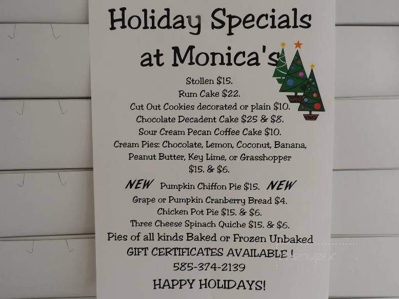 Monica's Pies - Naples, NY