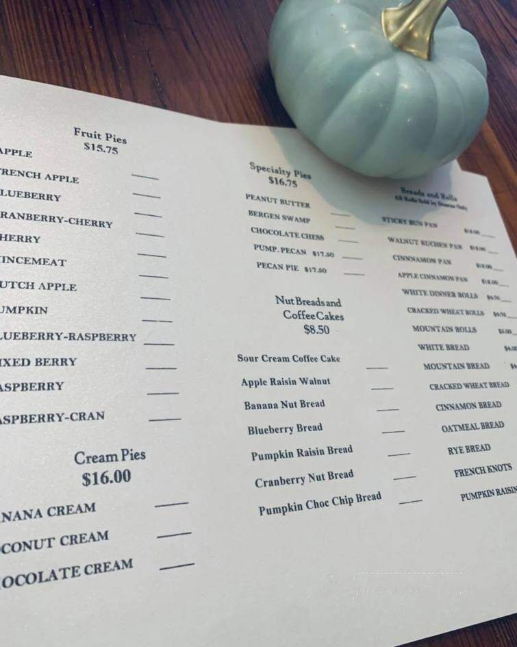 Greg'Ry's Bakery & Cafe - Bergen, NY menu_pic