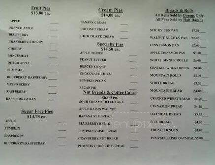 Greg'Ry's Bakery & Cafe - Bergen, NY menu_pic