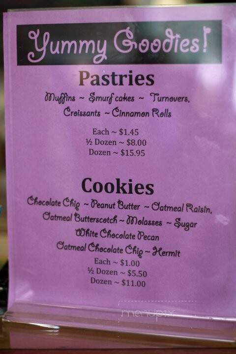 Greg'Ry's Bakery & Cafe - Bergen, NY menu_pic