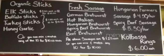 Hungarian Deli - Calgary, AB menu_pic