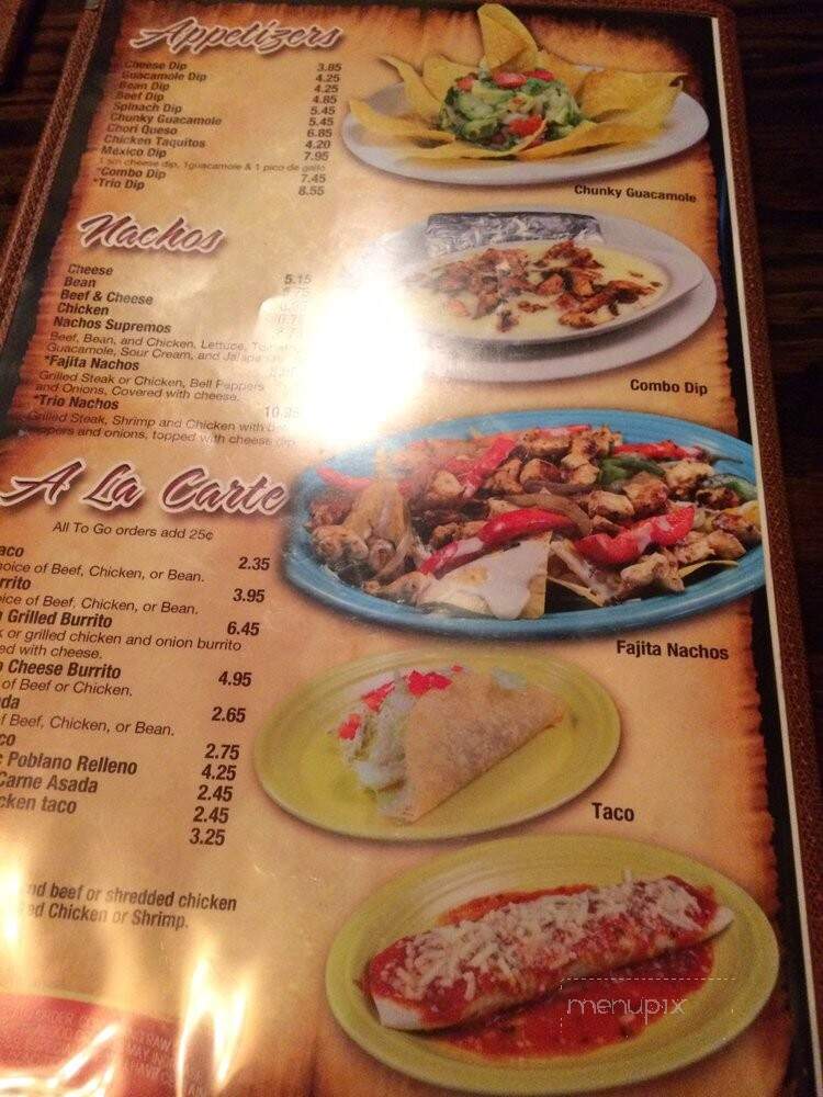Gabino's Mexican Grill - Stockbridge, GA menu_pic
