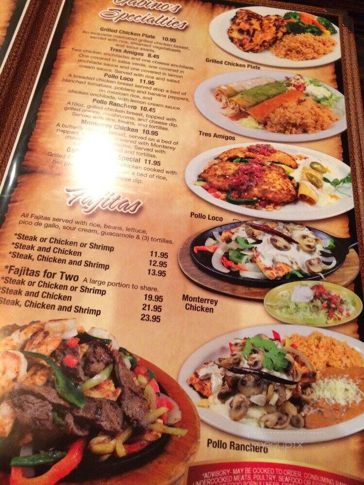 Gabino's Mexican Grill - Stockbridge, GA menu_pic