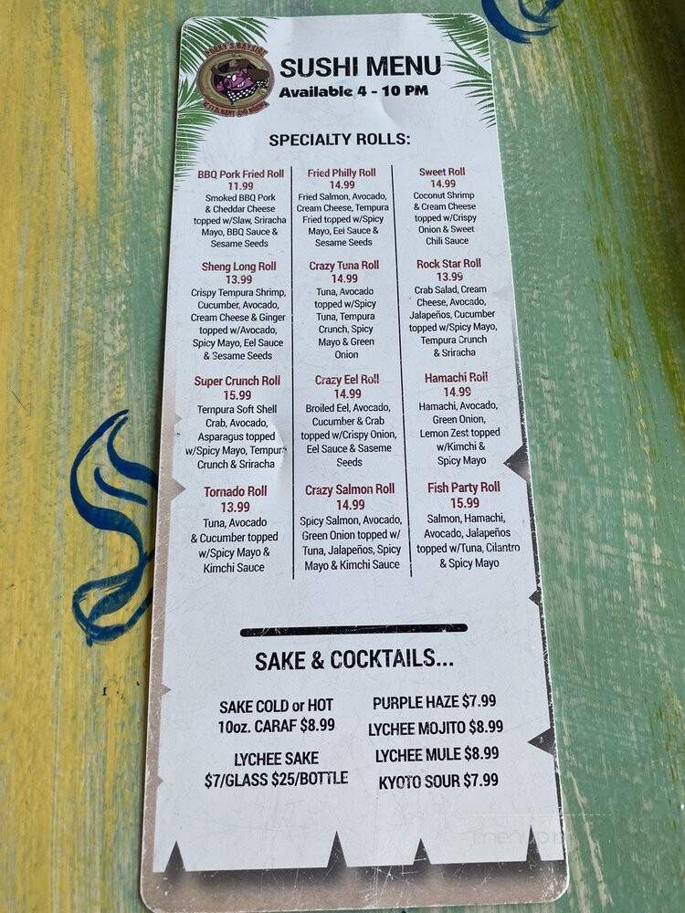Porky's Bayside - Marathon, FL menu_pic