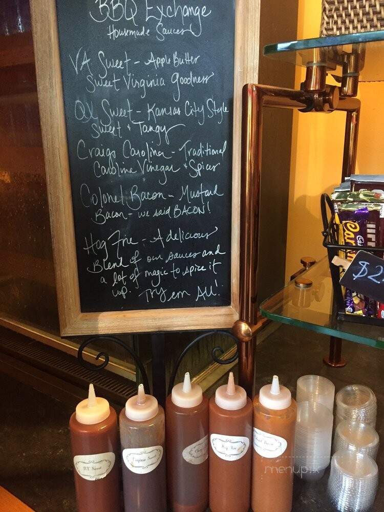 The Barbeque Exchange - Gordonsville, VA menu_pic