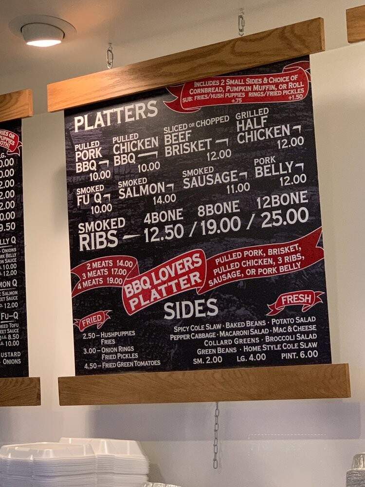 The Barbeque Exchange - Gordonsville, VA menu_pic