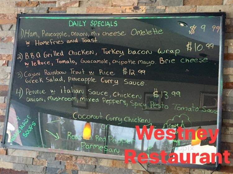 Westney's Restaurant and Bar - Ajax, ON menu_pic