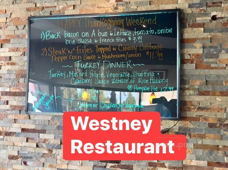 Westney's Restaurant and Bar - Ajax, ON menu_pic