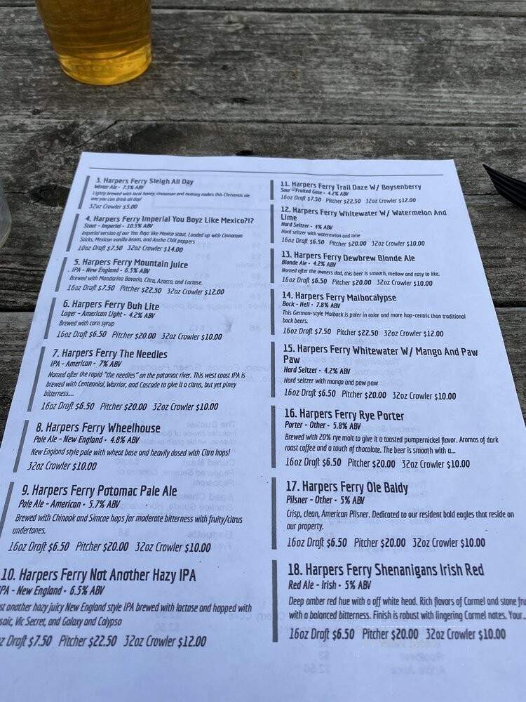Harpers Ferry Brewery - Purcellville, VA