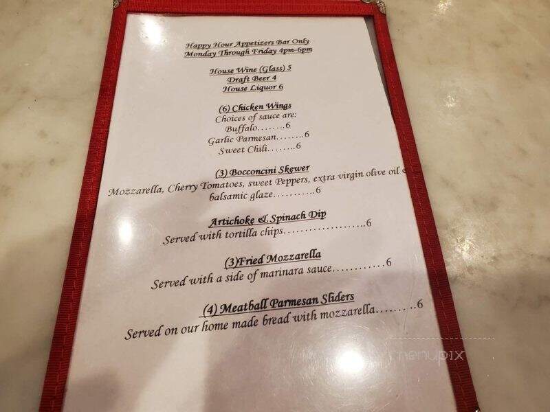 Stephano's Ristorante - Fishkill, NY menu_pic