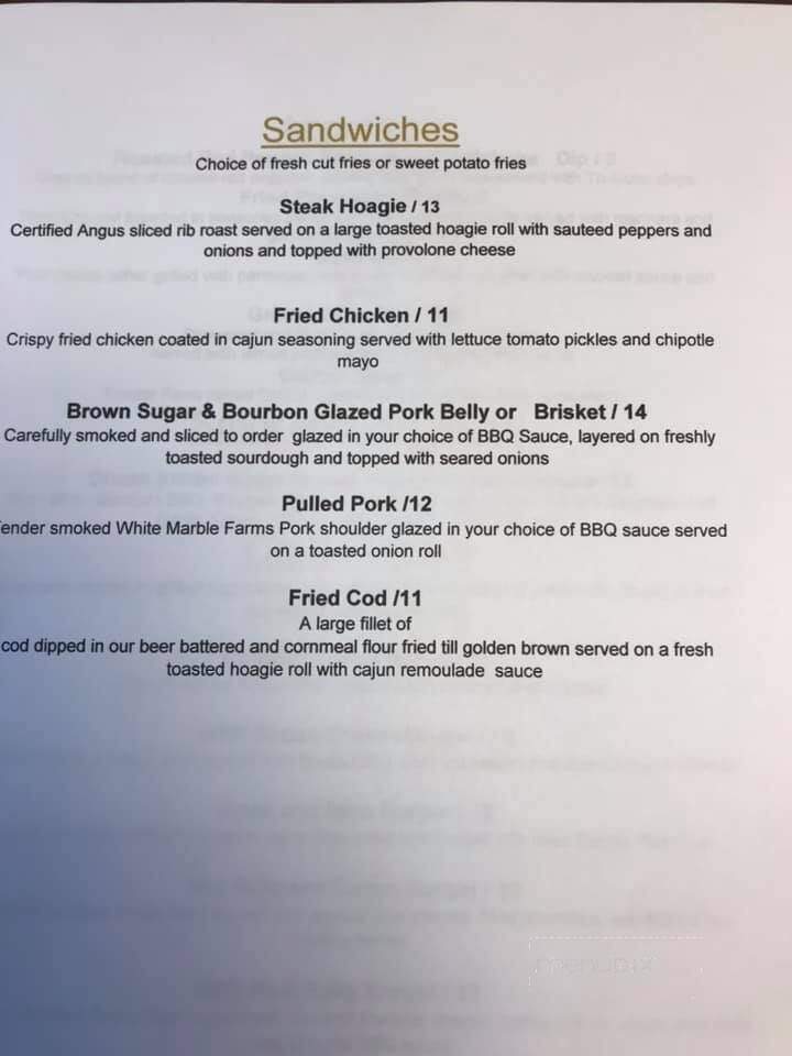 Casa Steak Seafood Smokehouse - Lisbon, OH menu_pic
