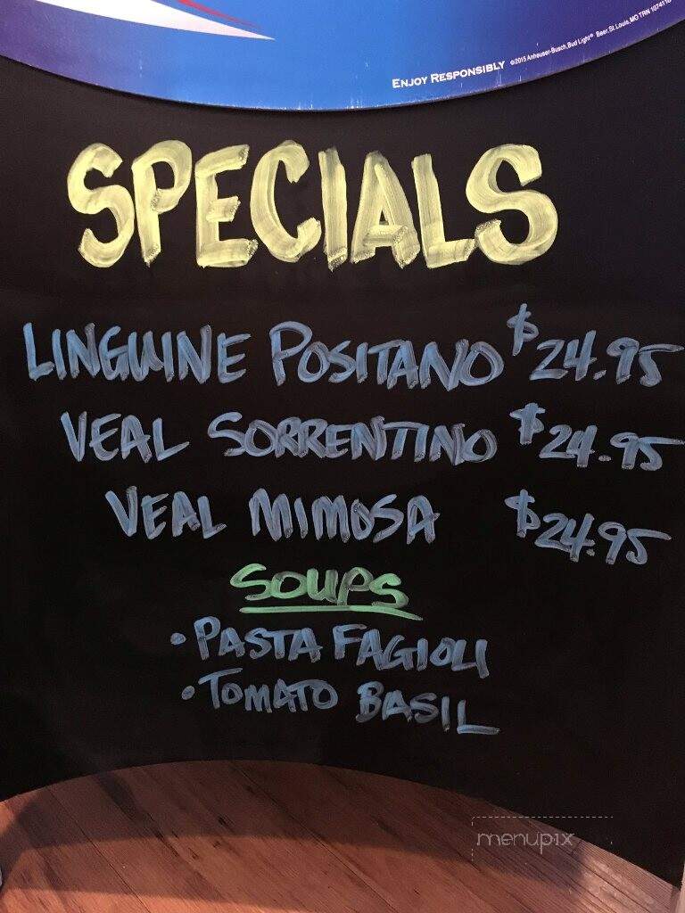 Maria's Italian Restaurant - Cape Coral, FL menu_pic