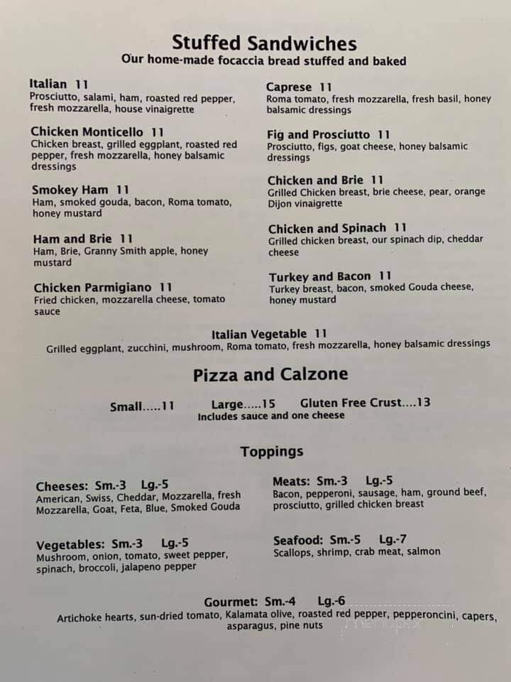 Rose Marie's Restaurant - Bloomsburg, PA menu_pic