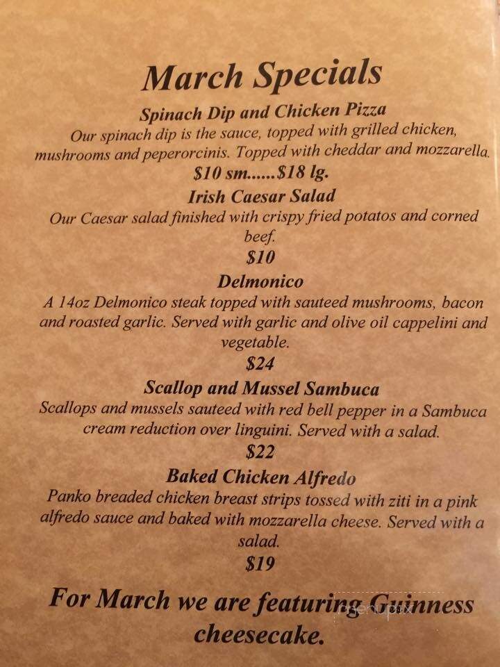 Rose Marie's Restaurant - Bloomsburg, PA menu_pic