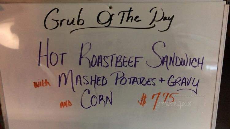 Road Kill Cafe - Artemas, PA menu_pic