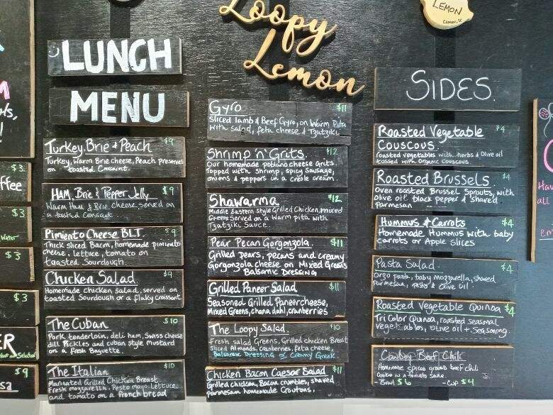 The Loopy Lemon Cafe - Camden, SC