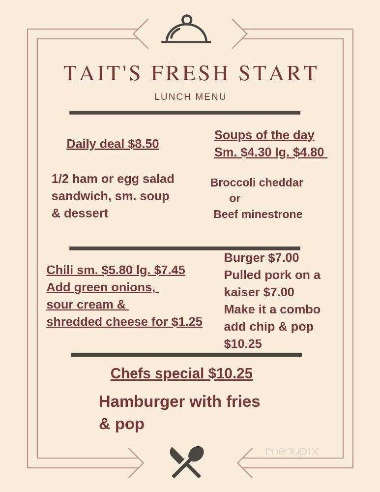 Tait's Bakery Deli - Brockville, ON