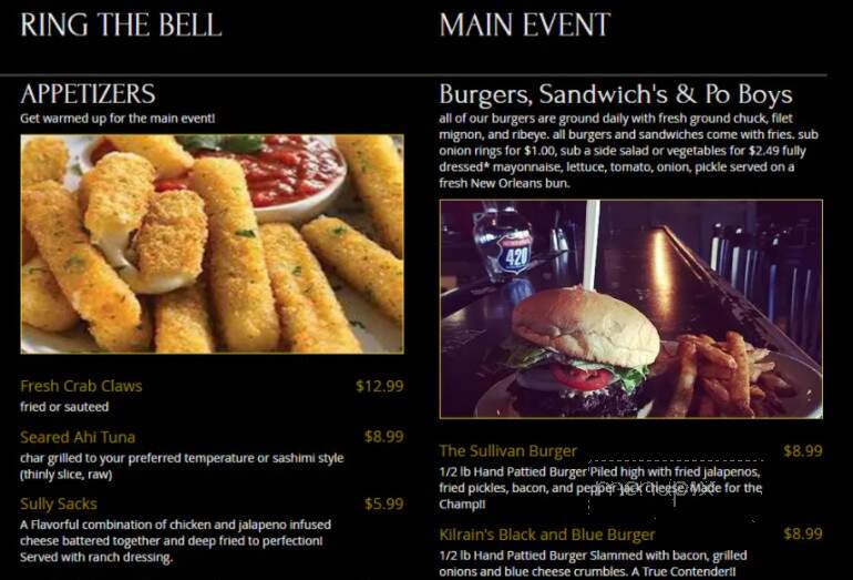 Sully's - Petal, MS menu_pic