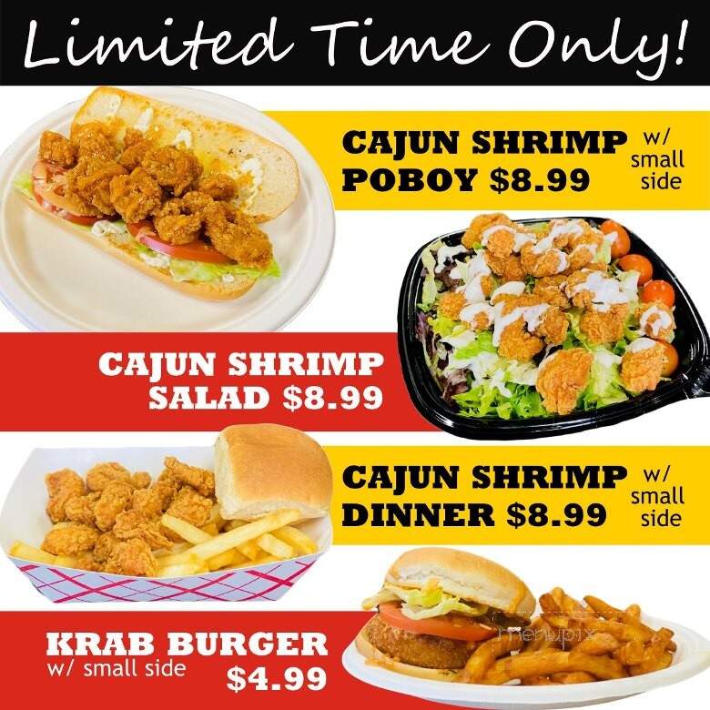 Y Not Stop - Ville Platte, LA menu_pic
