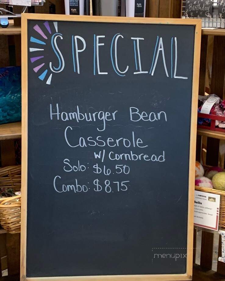 The Coffee Connection - Knoxville, IA menu_pic