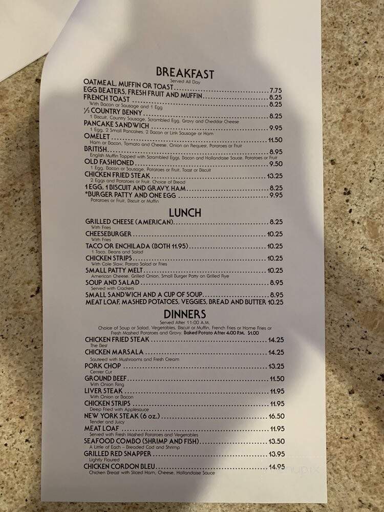 Apple Annie's - Tulare, CA menu_pic