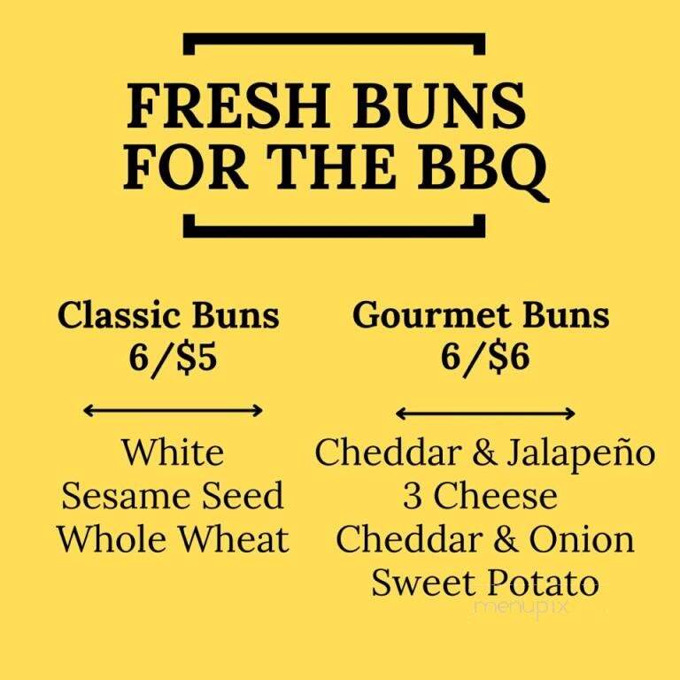 Georgian Bakery - Midland, ON menu_pic