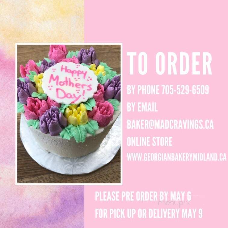 Georgian Bakery - Midland, ON menu_pic