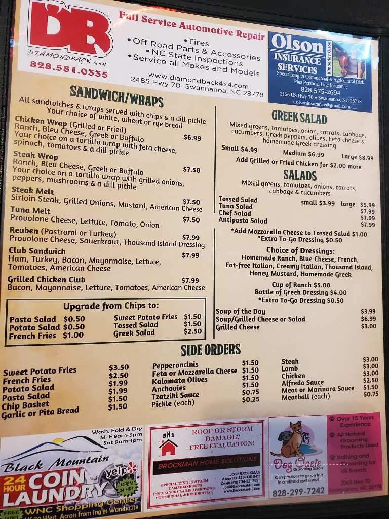Athens Pizza - Swannanoa, NC menu_pic