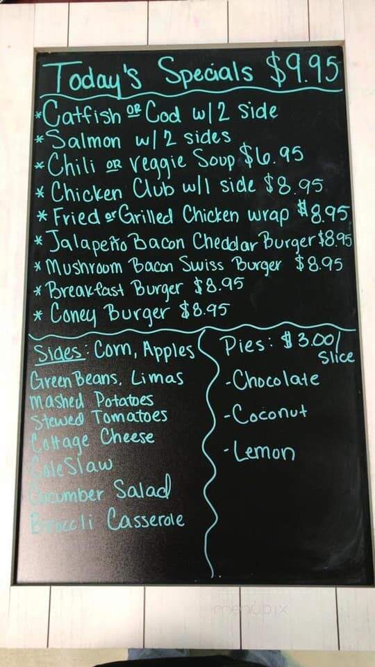 Shelby's - Lawrenceburg, KY menu_pic