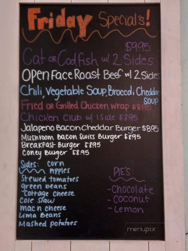 Shelby's - Lawrenceburg, KY menu_pic