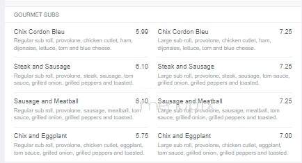 New England House Of Pizza - Braintree, MA menu_pic