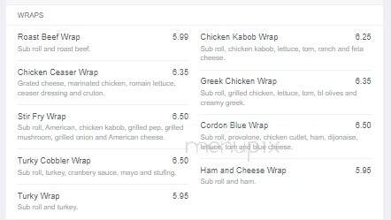 New England House Of Pizza - Braintree, MA menu_pic