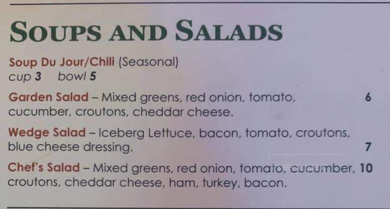 Dudley's Sports Bar and Grill - Wichita, KS menu_pic