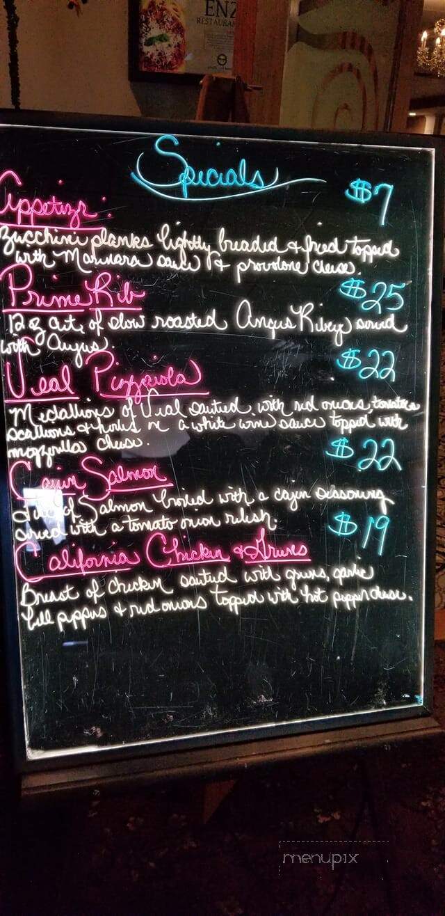 Enzo's Restaurant - Warren, OH menu_pic