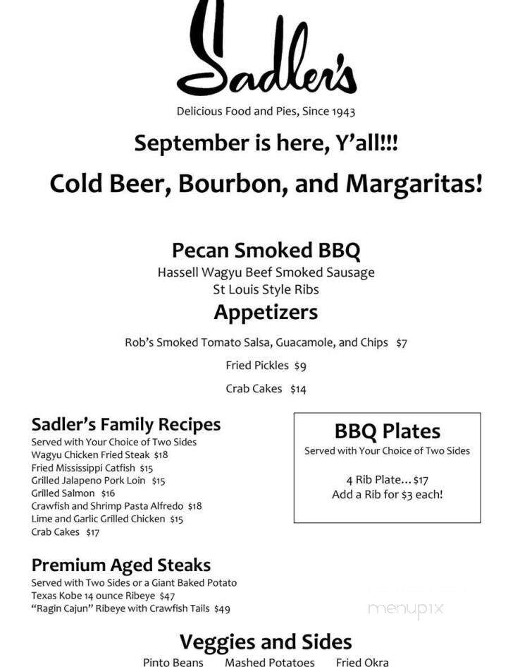 Sadler's Kitchen - Jacksonville, TX