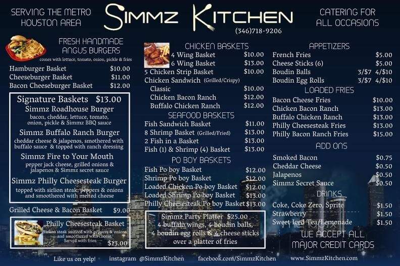 Simmz Kitchen Food Truck - Houston, TX