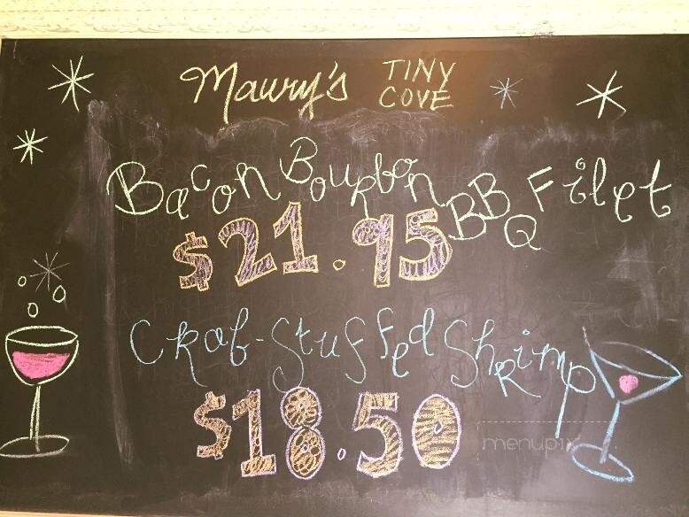 Maury's Tiny Cove Steak House - Cincinnati, OH menu_pic