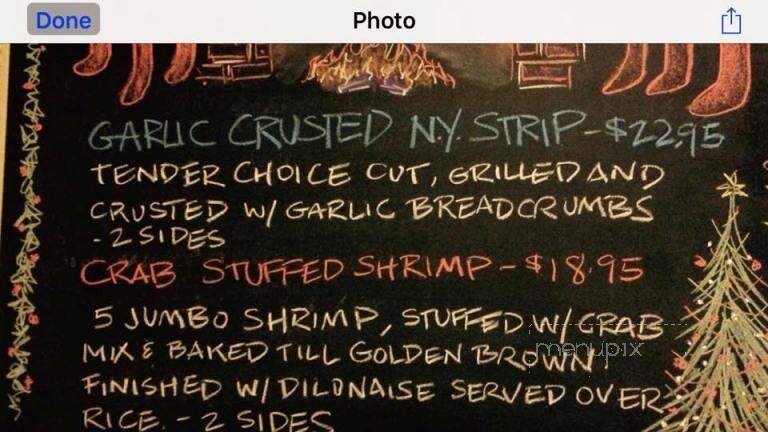 Maury's Tiny Cove Steak House - Cincinnati, OH menu_pic