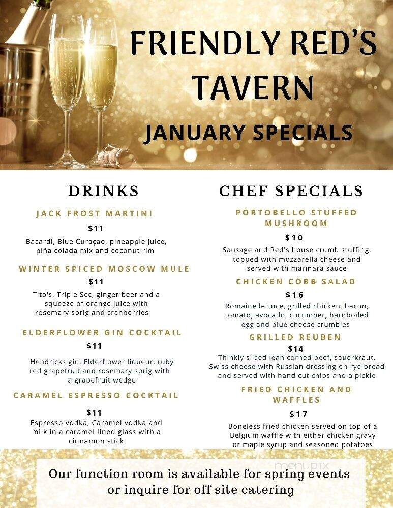 Red's Tavern - Windham, NH menu_pic